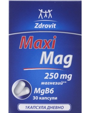 Макси Маг , Магнезий + В6 